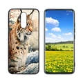thumbnail image 1 of Eurasian-Lynx-174 Phone Case, Designed for LG Solo LTE Case Soft Silicon for women girls boys wife gift,Shockproof Phone Cover, 1 of 1