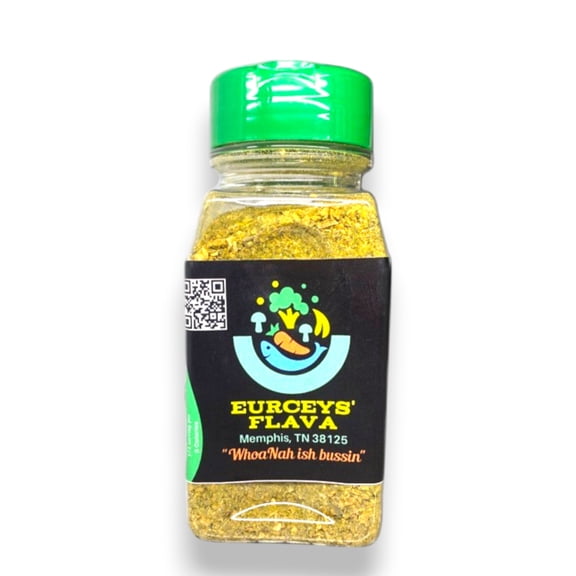 Eurceys' Flava 9.5oz Salt-Free "Herbal Lovers" Cajun Seasoning Blend