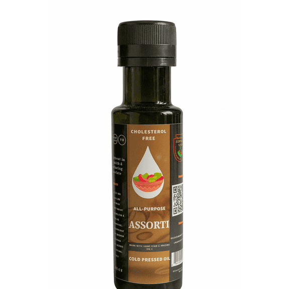 Eurceys' Flava Pure Cold Pressed 'ASSORTI' Natural Cooking Oil - Keto Friendly, Non-GMO, and Gluten Free Organic herbs & vegetables Oil Blends Perfect for Every Dishes, Assorti