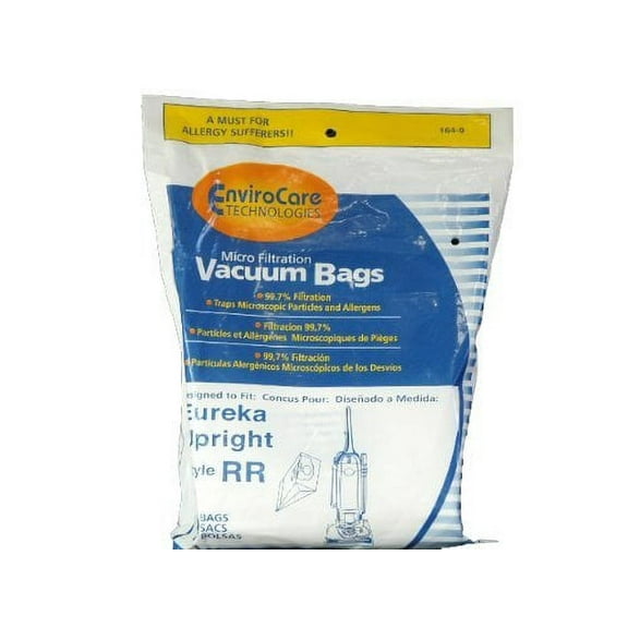 Compatible with Eureka 27 DESIGNED TO FIT RR VACUUM BAGS