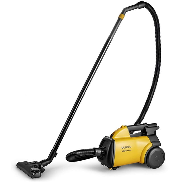 Eureka 3670M Canister Cleaner, Lightweight Powerful Vacuum for Carpets and Hard floors, w/ 5bags