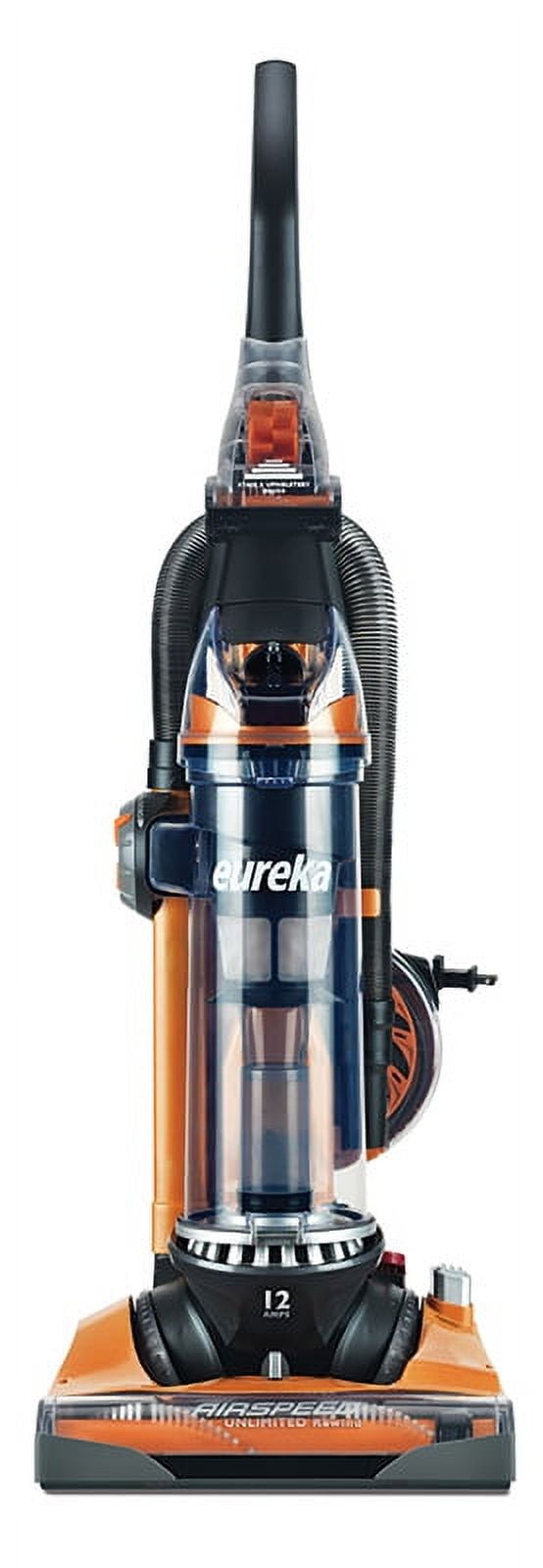 Eureka AirSpeed UNLIMITED Rewind Bagless Upright Vacuum, 15 1/2 lbs, Copper Metallic