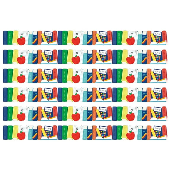 Eureka Books and Tools Extra Wide Deco Trim, 37 Feet Per Pack, 6 Packs