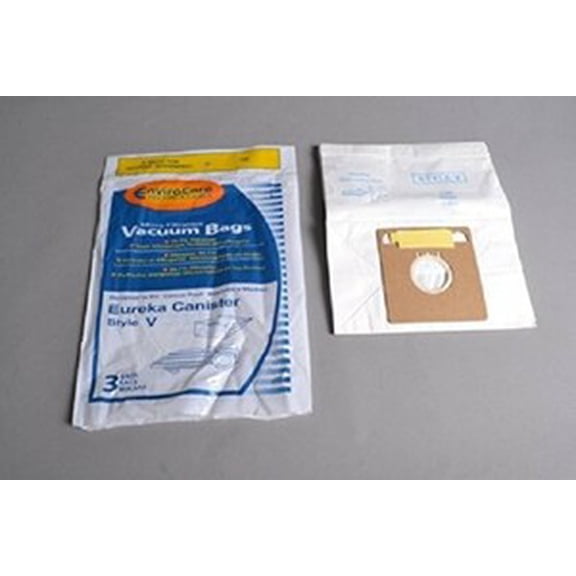 Eureka Canister Vacuum Micro Filtration Type V Paper Bags 3Pk Generic Part # 154