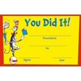 Eureka Cat in The Hat You Did It! Set of 36 Recognition Awards