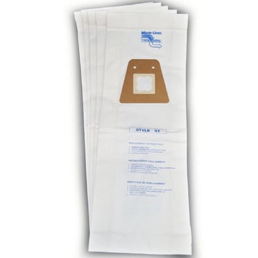Green Klean Replacement Vacuum Bags For Panasonic SC600 & SC800 - 12 Pack Type ST