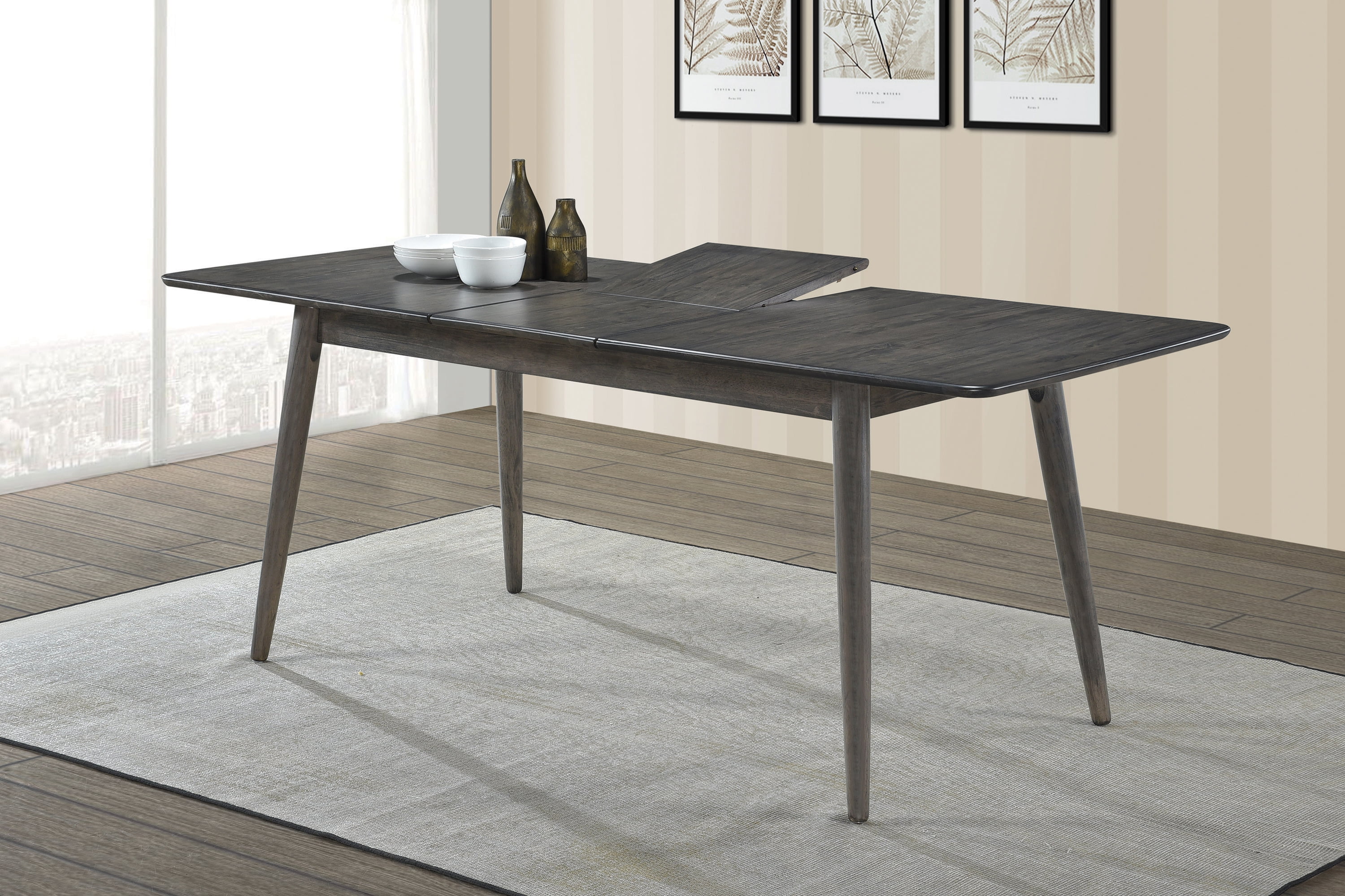 Grey butterfly table online