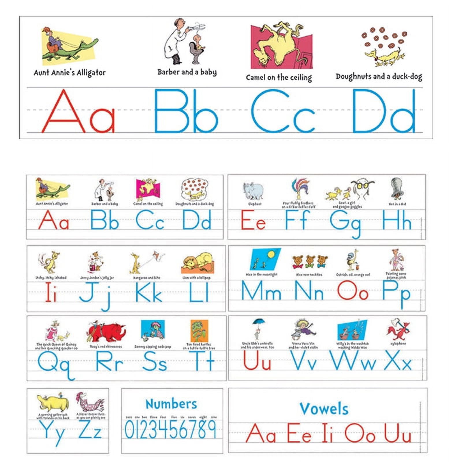 Dr. Seuss ABC Stickers - Theme from Eureka School Supplies