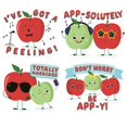 thumbnail image 1 of Eureka EU-628005 Jumbo Scented Apple Stickers, 1 of 2