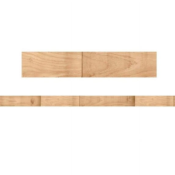 Eureka EU-845645 A Close-Knit Class Wooden Floor Board Deco Trim, Multi Color