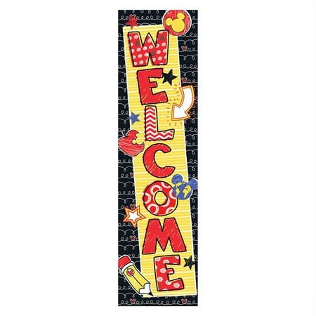 Eureka EU-849722BN 3 Each Mickey Color Pop Welcome Banner