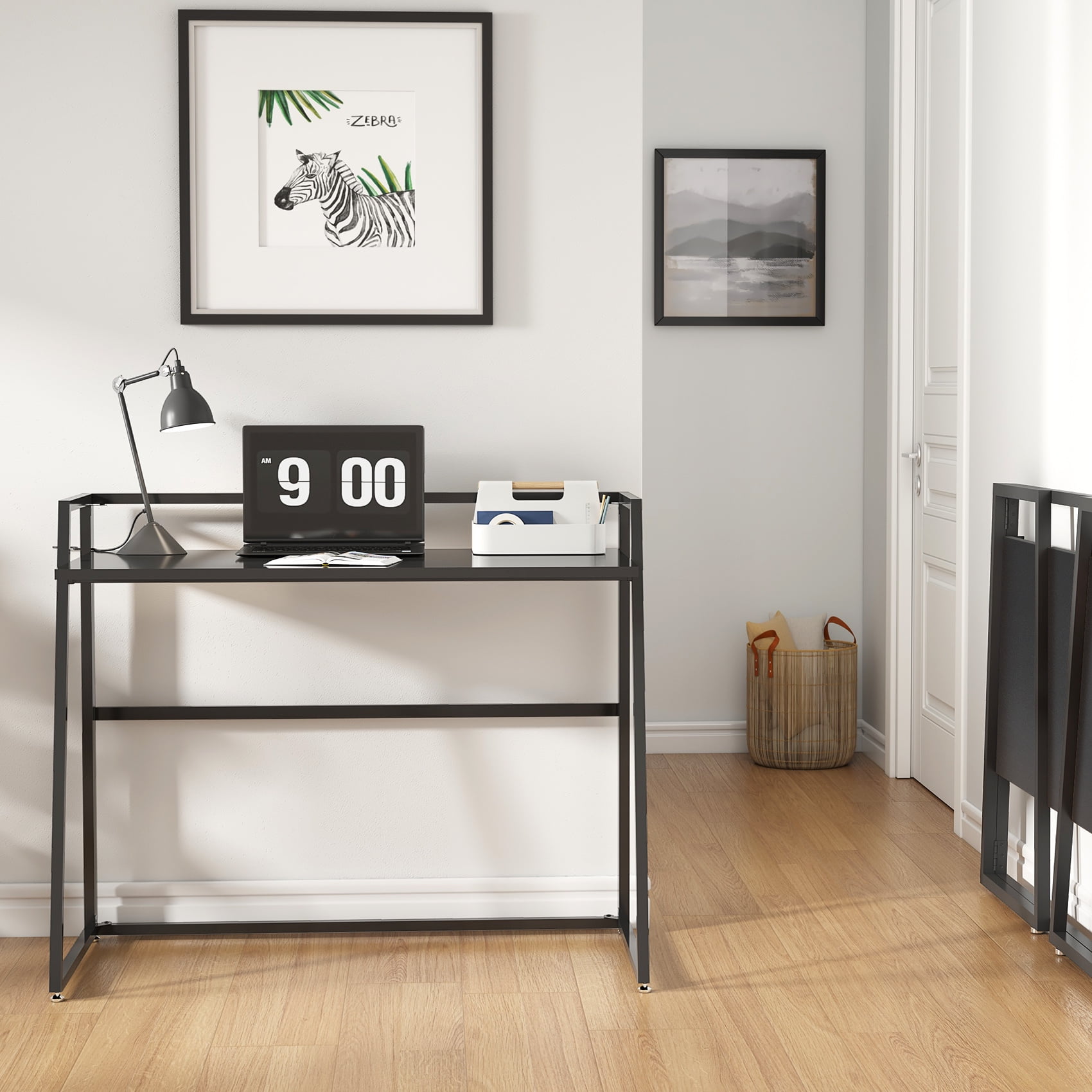 Eureka Ergonomic 41" Folding Computer Desk, Home Office Portable