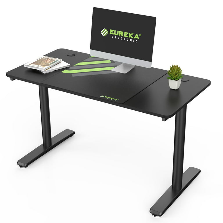 Eureka Gaming Desk Computer Desk with Mouse Pad and Desk Accessories