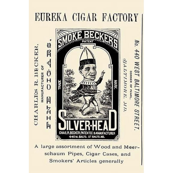 Eureka Factory Cigar- Fine Art Canvas Print (20" x 30")
