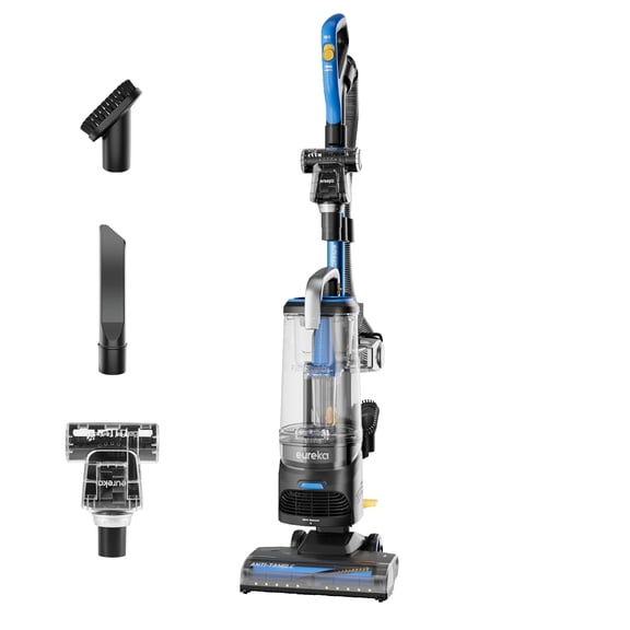 Eureka FlexReach Upright Vacuum Cleaner, Convertible Handheld Vacuum with HEPA Filter, Anti-Tangle Brush Roll, LED Headlights, Pet Hair Cleaning, NEU650