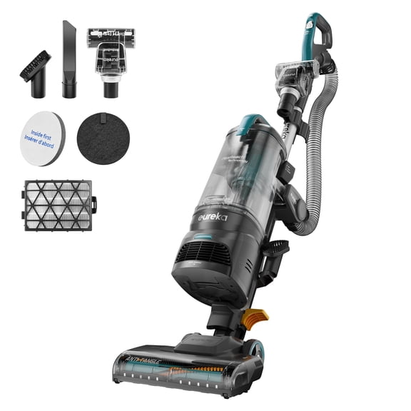 Eureka FlexReach Upright Vacuum Cleaner with HEPA Filtration and Floor Sense Technology