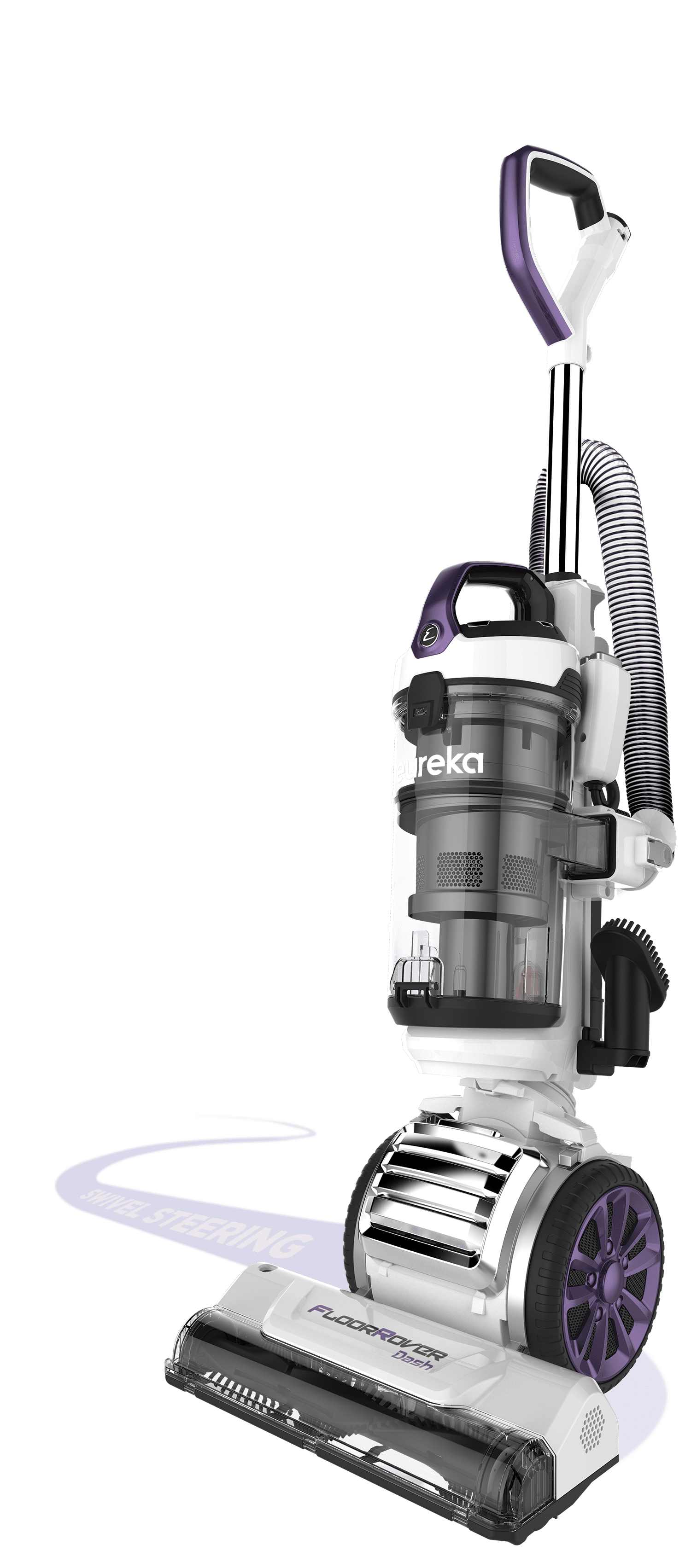 Eureka Neu522 Floorrover Dash Upright Pet Vacuum Cleaner Eureka FloorRover Dash Multi-Surface Lightweight Upright Vacuum Cleaner