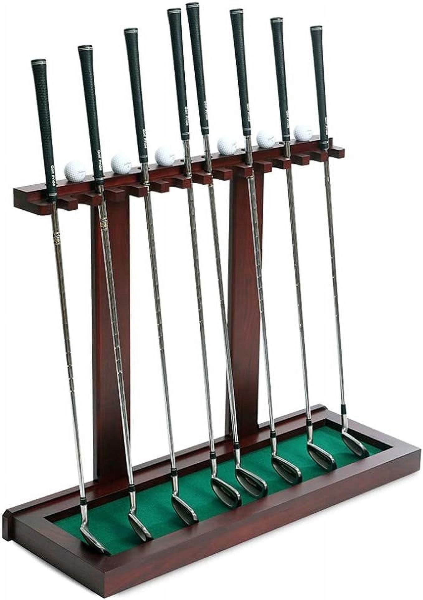 Oak Club Rack Eureka Golf Products, Wooden Club Display Rack, 28