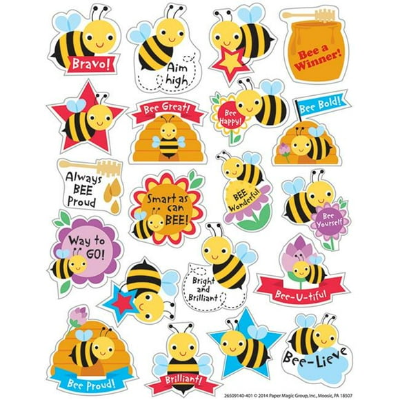 Eureka Honey Scented Stickers - Pack of 6
