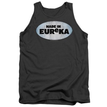 Eureka Made In Eureka Adult Tank Top Charcoal Charcoal