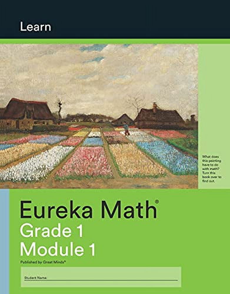 Eureka Math Grade 1 Learn Workbook #1 (Module 1) - Walmart.com