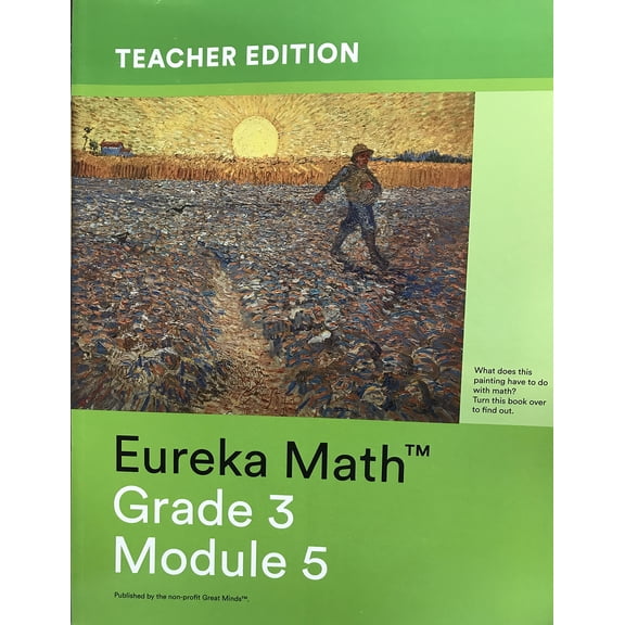 Pre-Owned Eureka Math, Grade 3, Module 5, Teacher Edition, Fractions as Numbers on the Number Line, c.2015, 9781632553676, 1632553678