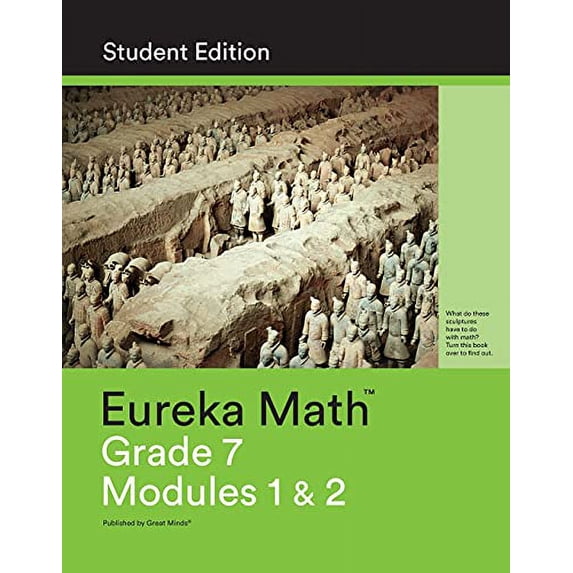 Pre-Owned Eureka Math Grade 7 Student Edition Book #1 (Modules 1 & 2) (Paperback) 1632553163 9781632553164