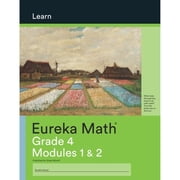 Eureka Math Grade 4 Learn Workbook #1 Modules 1-2 Paperback by Great Minds Editor