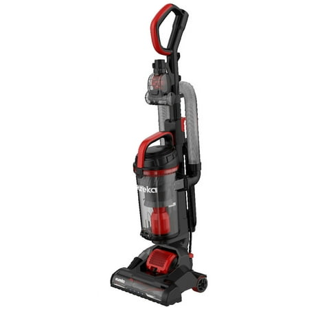Eureka Max Swivel Pro Upright Vacuum, Pet Turbo, Swivel Steering, LED Headlights, Extended Reach, Red