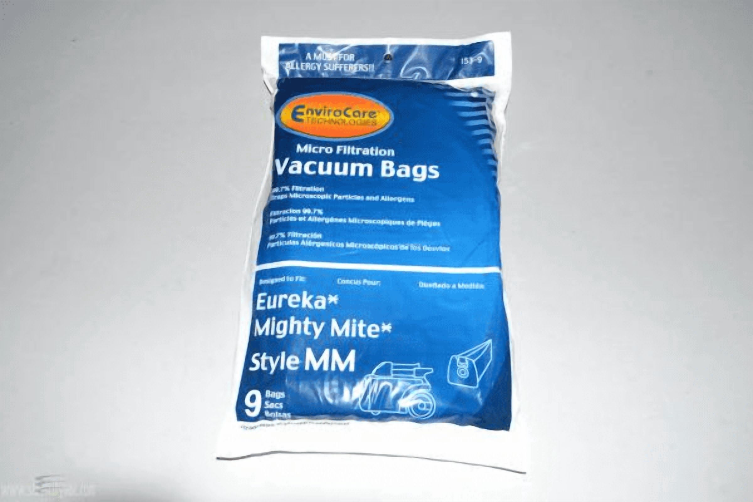 Eureka Mighty Mite Style MM Vacuum Bags Microfiltration with Closure ...