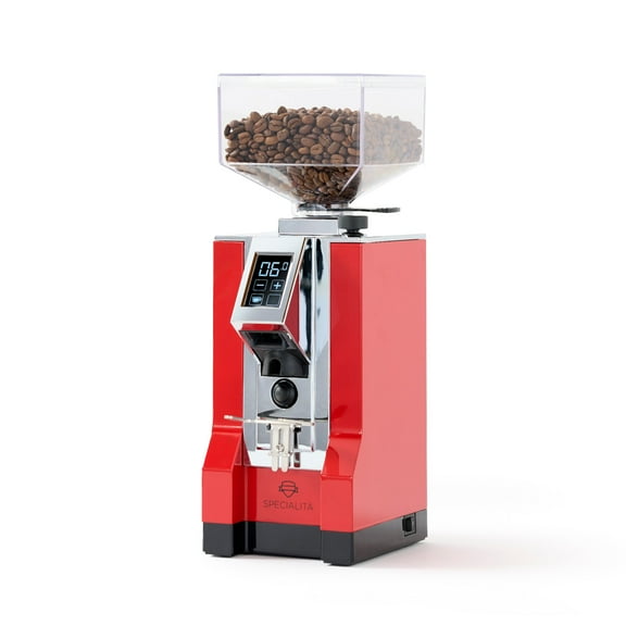 Eureka Mignon Specialita Espresso Grinder | Silent Technology | 55mm | Touchscreen | Ferrari Red