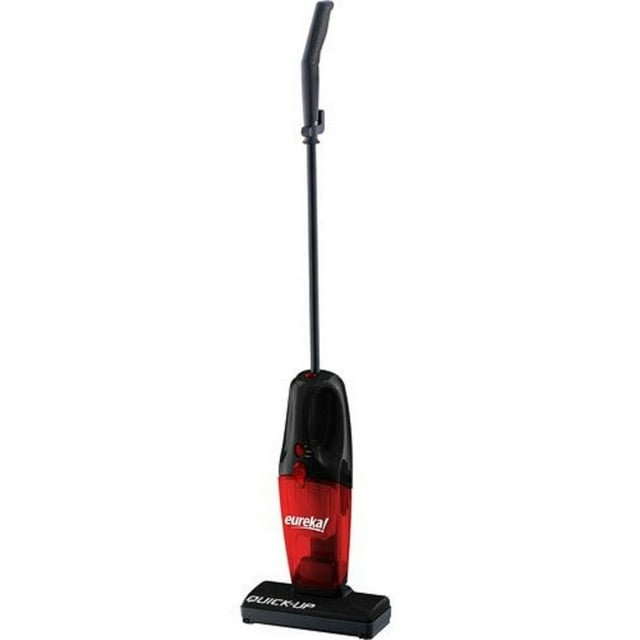 Eureka Multi-surface Bagless Stick Vacuum Cleaner with Motorized Brush Roll Quick-Up, 169J, Red