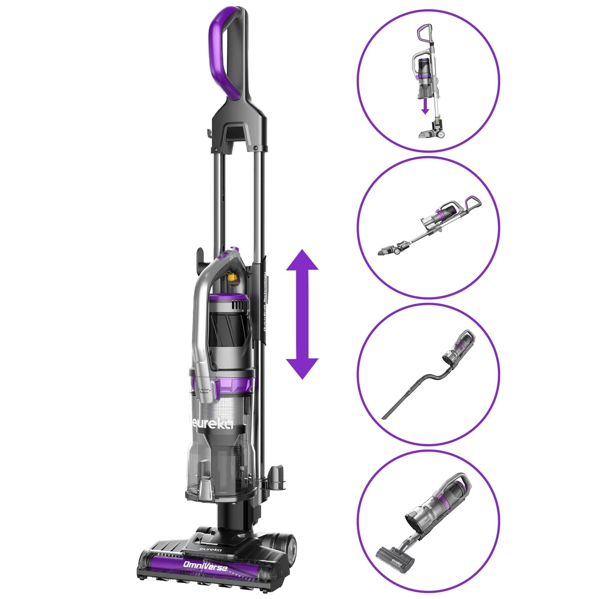 Eureka OmniVerse Multi-Function Upright Vacuum with Power Head