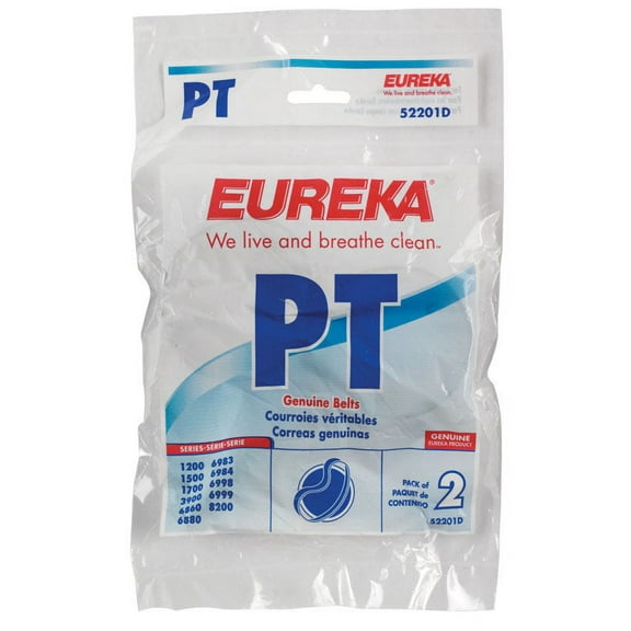 Eureka PT Vacuum Belts 52201C, 2/pk