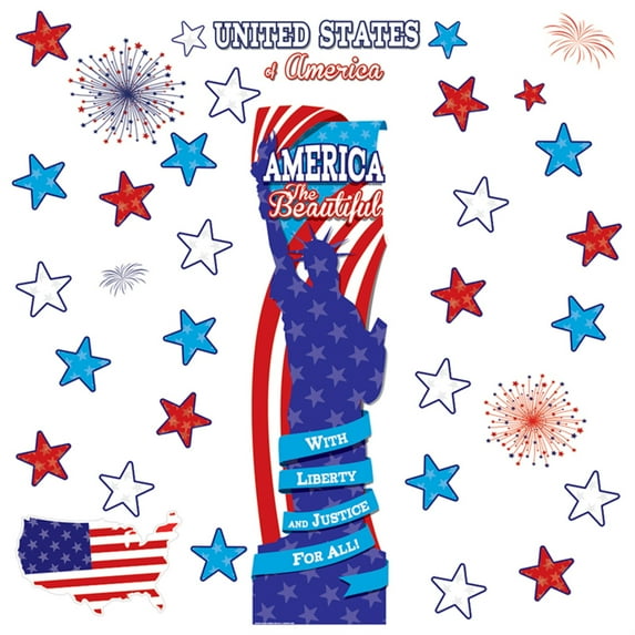 Eureka Patriotic All-In-One Door Décor Kits