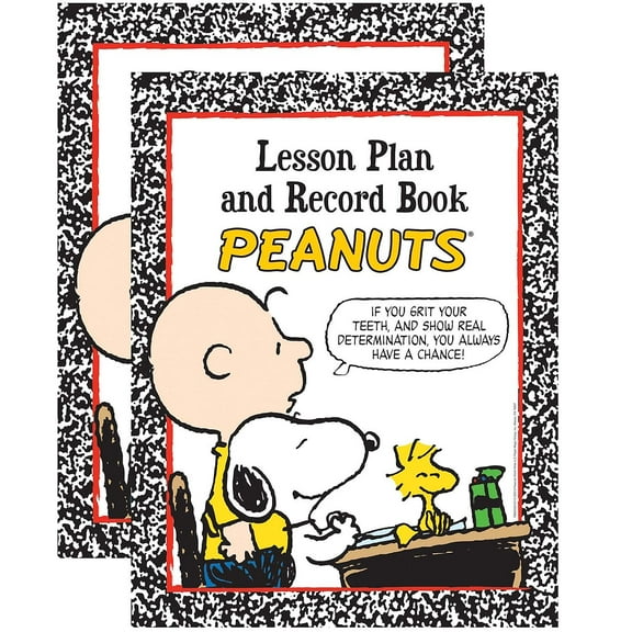 Eureka Peanuts Lesson Plan & Record Book, Pack of 2