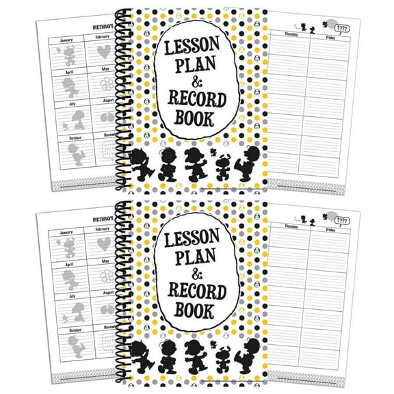Eureka Peanuts Touch of Class Lesson Plan & Record Book, Pack of 2