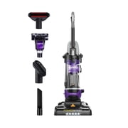 Eureka PowerSpeed Multi-Surface Upright Vacuum Cleaner with Cord Rewind, Turbo Pet Tool, Crevice Tool, Dusting Brush and Upholstery Brush, Purple, NEU203