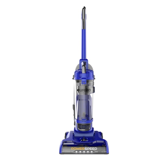 Open Box Eureka PowerSpeed Upright Vacuum with Headlights, LED, Large Dustcup, NEU188, Blue