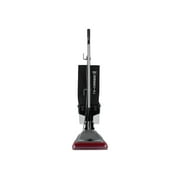 Commercial Lightweight Bagless Upright Vacuum, 14lb, Gray/red