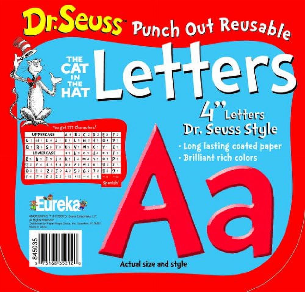 Eureka School 845035 Back to School Dr. Seuss The Cat in The Hat Red