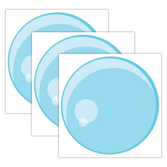 Eureka Seas the Day Bubbles Paper Cut-Outs, 36 Per Pack, 3 Packs