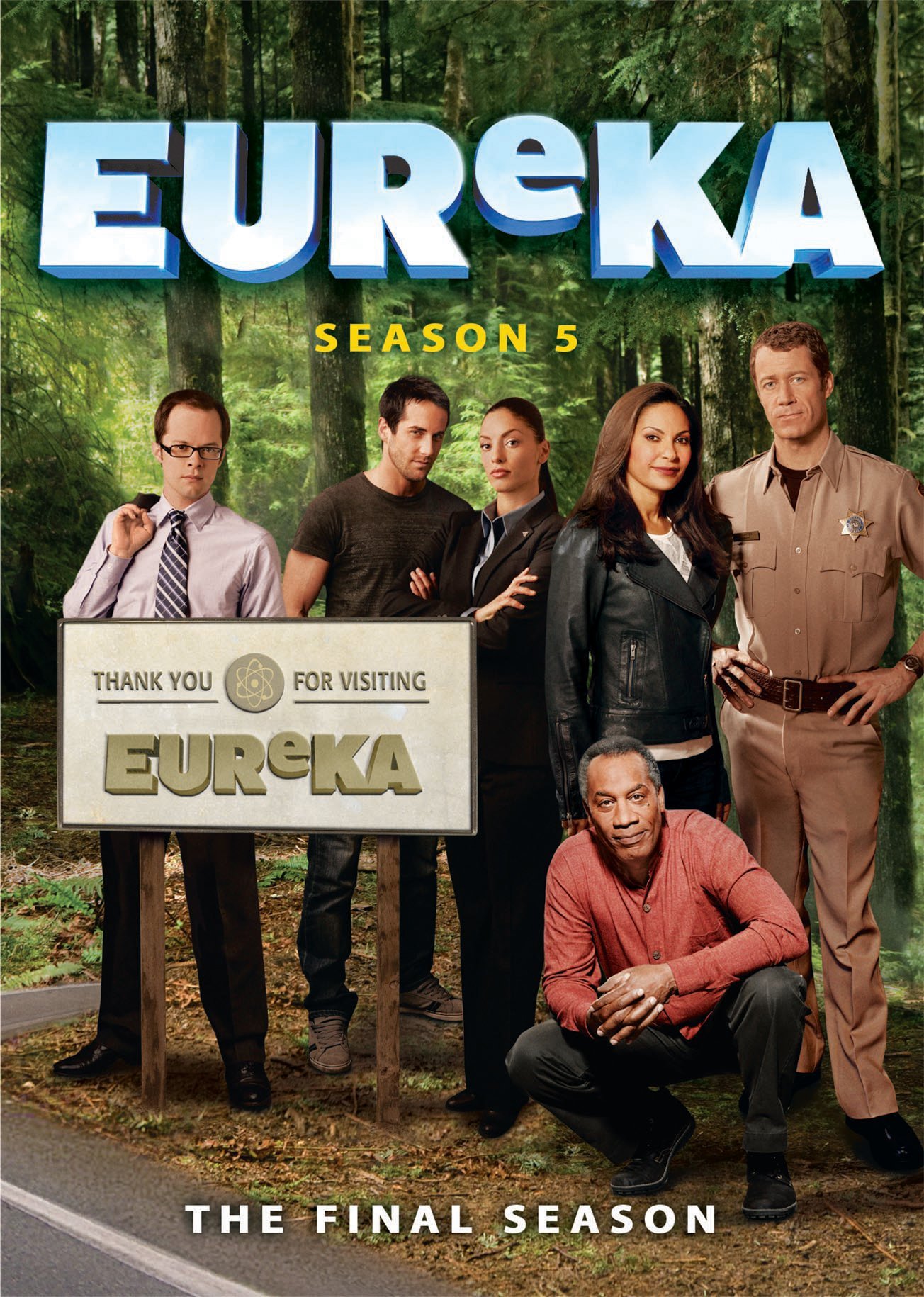 Eureka: Season 5 (DVD, 3-Disc Set) NEW - image 1 of 2