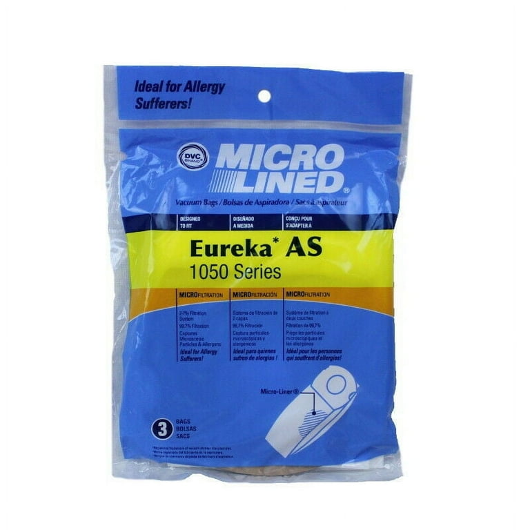Bags Replacement for Eureka AS AirSpeed Part 66655, 68155-6, 68155, 67726 and 84404 (24-Pack) Bags Replacement for Eureka AS AirSpeed Part 66655, 68155-6, 68155, 67726 and 84404 (24-Pack)