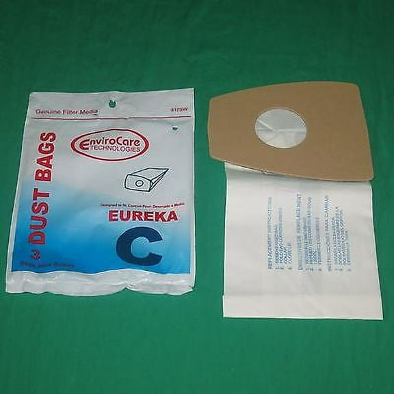 Eureka Style C Vac Bags Type Vac Mighty Mite Floorshow 52318 54021 54921 5769 [Single Bag]