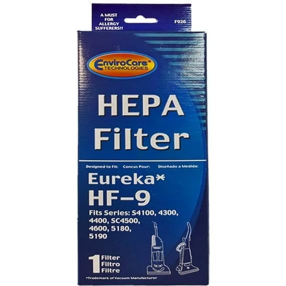 Eureka Style HF9 Vacuum Cleaner Hepa Filter