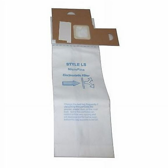 Eureka Style LS Vacuum Bags Micro Lined Allergen Filtration Type Vac 61280 62123 [12 Bags]