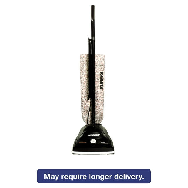 Eureka The Boss Household Upright Bag-Style Vacuum, 12 lbs, 5 amp, Black