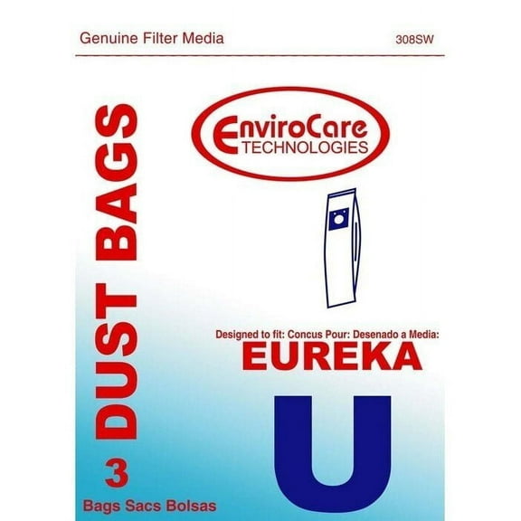 Eureka Type Style U - 3 Bags (308SW)