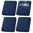 thumbnail image 1 of Eurhowing 4-Pack Waterproof Couch Cushion Covers, Stretch Sofa Seat Slipcovers with Elastic Edges, Non-Slip Furniture Protector for Pets and Kids, Navy Blue, 1 of 13